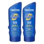Coppertone SPORT Sunscreen SPF 50 Lotion, Water Resistant Sunscreen, Broad Spectrum SPF 50 Sunscreen, Bulk Sunscreen Pack, 7 Fl Oz Bottle, Pack of 2