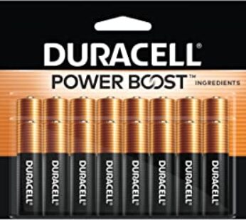 Duracell Coppertop AA Batteries with Power Boost Ingredients, 16 Count Pack Double A Battery with Long-lasting Power, Alkaline AA Battery for Household and Office Devices