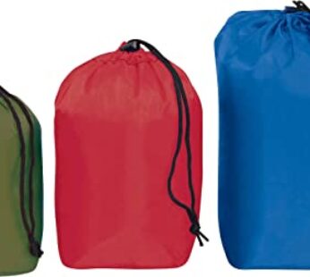 Outdoor Products Ditty Bag 3-Pack Assorted, Combo Pack: Small, Medium and Large