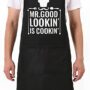 Funny Apron for Men - Mr. Good Looking is Cooking