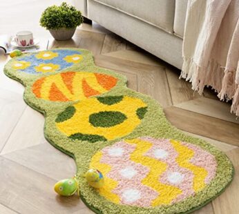 shler Spring Easter Eggs Area Rugs